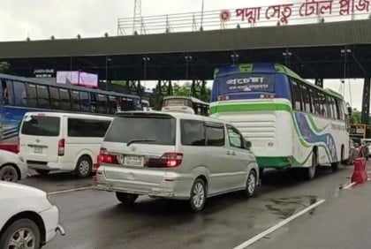 ২৪ ঘণ্টায় পদ্মা সেতুতে রেকর্ড ৪ কোটি ৬০ লাখ টোল আদায়  
