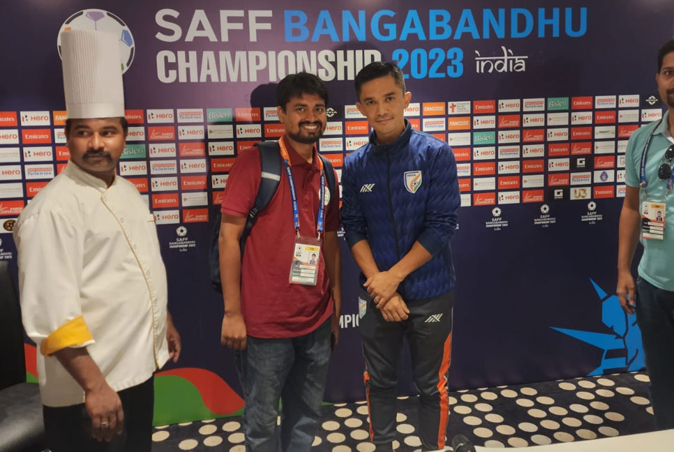 ফাইনালে বাংলাদেশকে চান সুনীল ছেত্রী