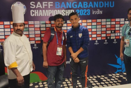 ফাইনালে বাংলাদেশকে চান সুনীল ছেত্রী