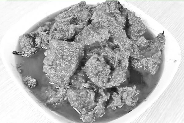 পেশি কলার গঠনে মাংস