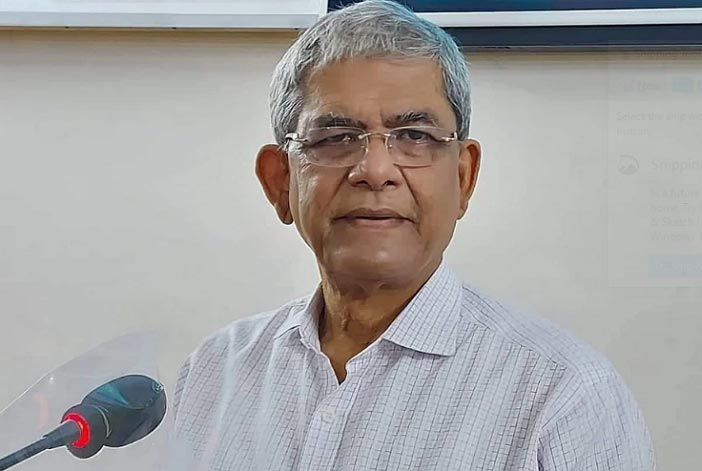 দেশে নির্বিঘ্নে চলাচলের নিরাপত্তা নেই: ফখরুল