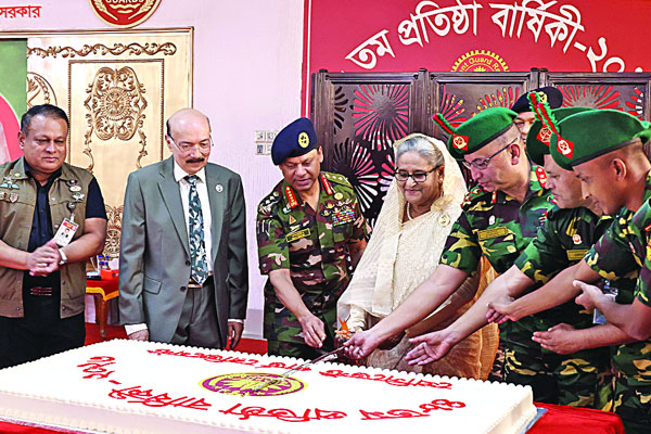 প্রেসিডেন্ট গার্ড রেজিমেন্টের ৪৮তম প্রতিষ্ঠাবার্ষিকী