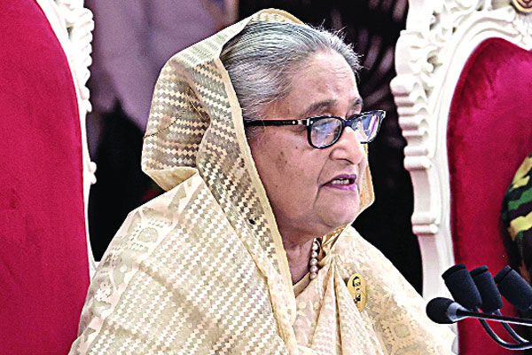 বাংলাদেশ এখন আর হাত পাতে না : প্রধানমন্ত্রী