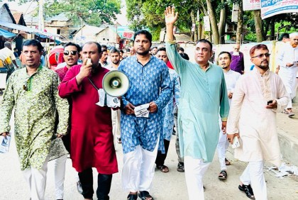 কড়াইলবাসীদের পুনর্বাসনের অঙ্গীকার জাপা প্রার্থীর