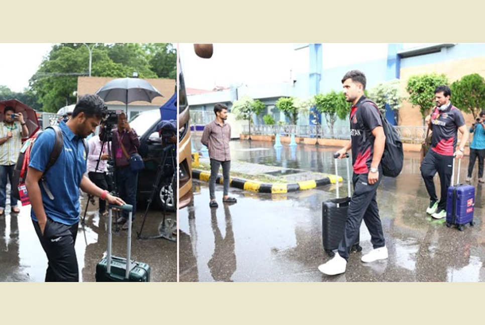বাংলাদেশ-আফগানিস্তান ক্রিকেট দল সিলেটে

