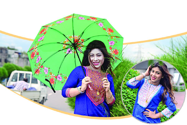 বর্ষা দিনের সাজ