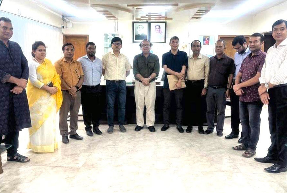 ববির সঙ্গে মালয়েশিয়ার কেবাংসান বিশ্ববিদ্যালয়ের মতবিনিময়