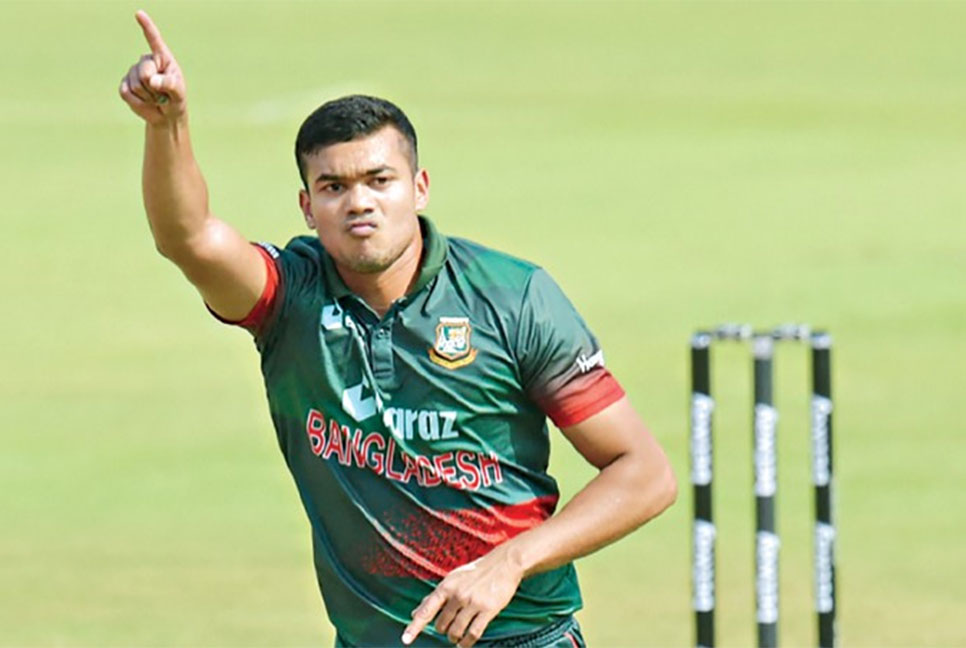 আফগান শিবিরে তাসকিনের জোড়া আঘাত