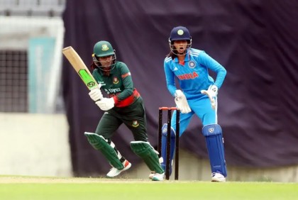 ওয়ানডেতে প্রথমবার ভারতকে হারাল বাংলাদেশ নারী দল 

