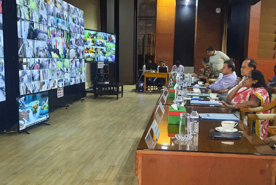 সিসি ক্যামেরায় মনিটরিং হচ্ছে ঢাকা-১৭ আসনের উপনির্বাচন