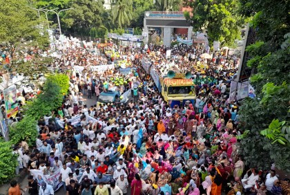 বিএনপির পদযাত্রা আসলে পতন যাত্রা : ওবায়দুল কাদের