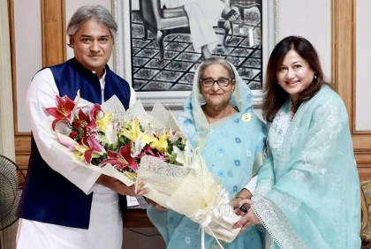 প্রধানমন্ত্রীর সঙ্গে সাক্ষাৎ করেছেন আরাফাত

