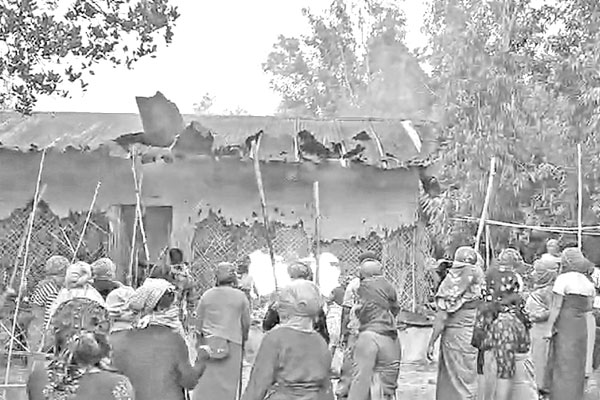 প্রতিবাদে উত্তপ্ত মণিপুর রাজ্যে