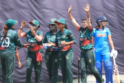 ভারতকে জিততে দিল না বাংলাদেশের মেয়েরা, সিরিজে সমতা