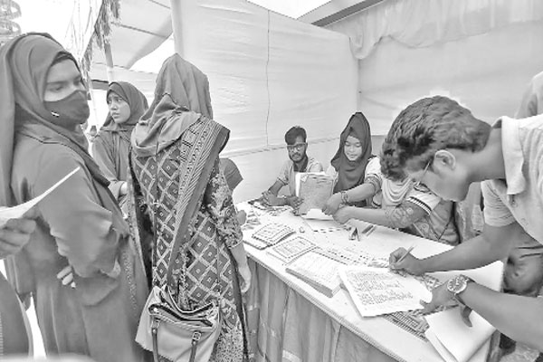 চাকরি মেলায় শতাধিক বেকারের কর্মসংস্থান