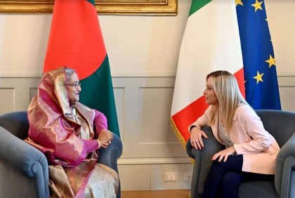 বাংলাদেশি শ্রমিকদের বৈধ অভিবাসনে গুরুত্বারোপ ইতালির প্রধানমন্ত্রীর