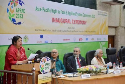 টেকসই খাদ্য নিরাপত্তা অর্জনে অন্তর্ভুক্তিমূলক সমাধানের দিকে এগোতে হবে : স্পিকার

