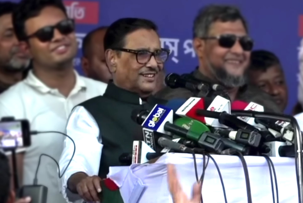 রাস্তা বন্ধ করলে বিএনপির চলার রাস্তাও বন্ধ করে দেব : ওবায়দুল কাদের