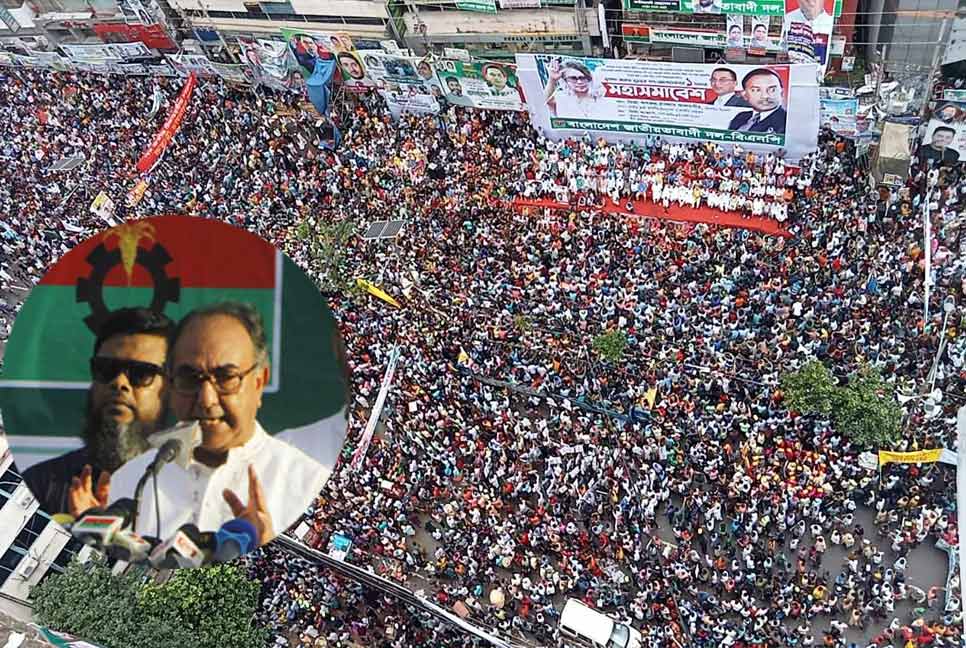 শান্তিপূর্ণ আন্দোলন করে সরকারের পতন ঘটাব : মির্জা আব্বাস