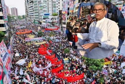 পদত্যাগ করে নির্দলীয় সরকারের অধীনে নির্বাচন দিতে হবে : মির্জা ফখরুল

