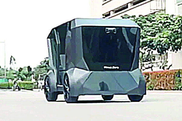 ভারতে চলল চালকবিহীন গাড়ি