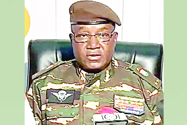 নাইজারের অন্তর্র্বর্তীকালীন সরকারের প্রধান হলেন জেনারেল চিয়ানি