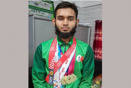 বার্লিনে স্পেশাল অলিম্পিকে পাবনার প্রতিবন্ধী তানাম প্রথম