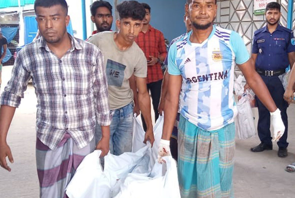 মাধবদীতে কারখানার রং মাস্টারকে পিটিয়ে কুপিয়ে হত্যা