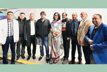 সিডনিতে চঞ্চল চৌধুরী ও তার সঙ্গীদের সম্বর্ধনা 