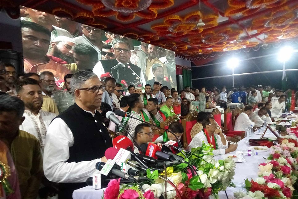 স্লোগান একটাই শেখ হাসিনার স্লোগান : বাহাউদ্দিন নাছিম