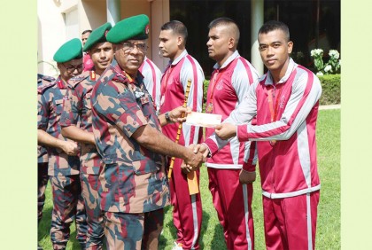 জুডো প্রতিযোগিতায় পুরুষ বিভাগে চ্যাম্পিয়ন বিজিব