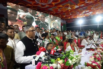 স্লোগান একটাই শেখ হাসিনার স্লোগান : বাহাউদ্দিন নাছিম