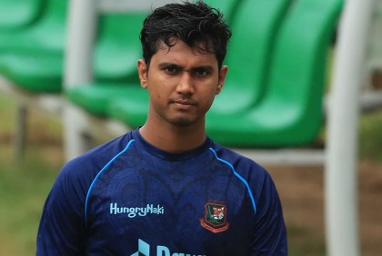 ডেঙ্গু আক্রান্ত পেসার হাসান মাহমুদ