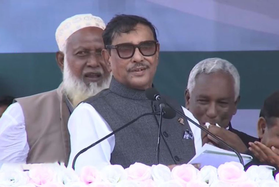 খেলা হবে, ডিসেম্বরে ফাইনাল খেলা হবে : ওবায়দুল কাদের

