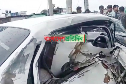 সিলেটে প্রাইভেটকার-বাস সংঘর্ষ, প্রাণ গেল এনজিও কর্মকর্তার

