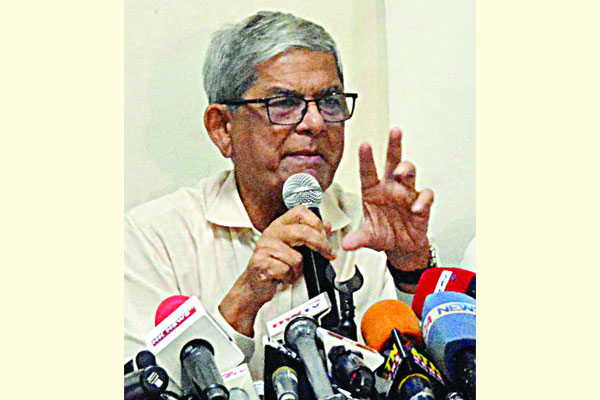 বিচারব্যবস্থাকে হাতিয়ার করছে সরকার : ফখরুল