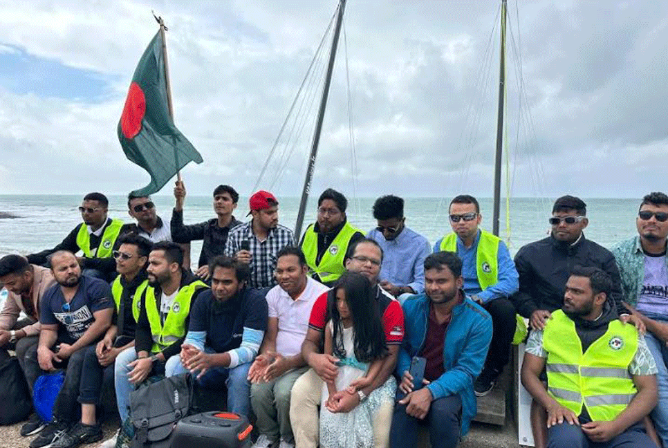 তিন প্রতিষ্ঠানের যৌথ উদ্যোগে ফ্রান্সে ব্যতিক্রমী সমুদ্র ভ্রমণ