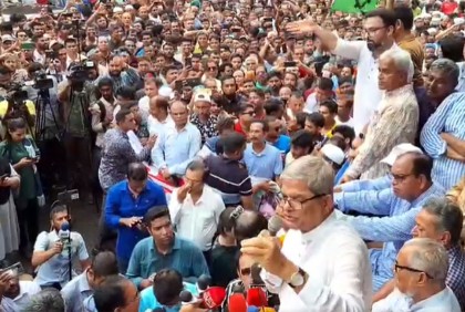 গণতন্ত্র পুনরুদ্ধারে দেশের মানুষ ঐক্যবদ্ধ : মির্জা ফখরুল