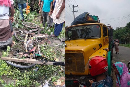 কুষ্টিয়ায় ট্রাকের ধাক্কায় নারী নিহত