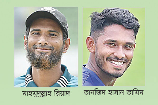 রিয়াদ বাদ, নতুন মুখ তানজিদ তামিম