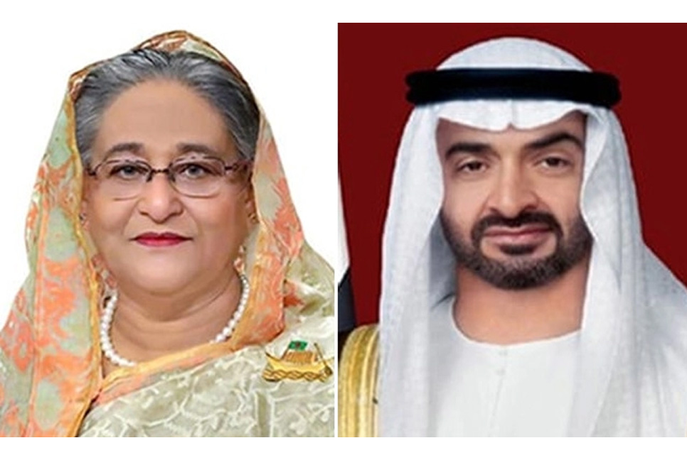 আমিরাতের প্রেসিডেন্টকে প্রধানমন্ত্রীর ফোন
