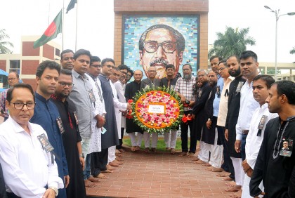 বঙ্গবন্ধু শেখ মুজিবুর রহমান কৃষি বিশ্ববিদ্যালয়ে জাতীয় শোক দিবস পালিত