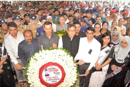 বগুড়ায় নানা আয়োজনে শোক দিবস পালিত