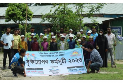 
পীরগাছায় বৃক্ষরোপণ কর্মসূচি পালিত