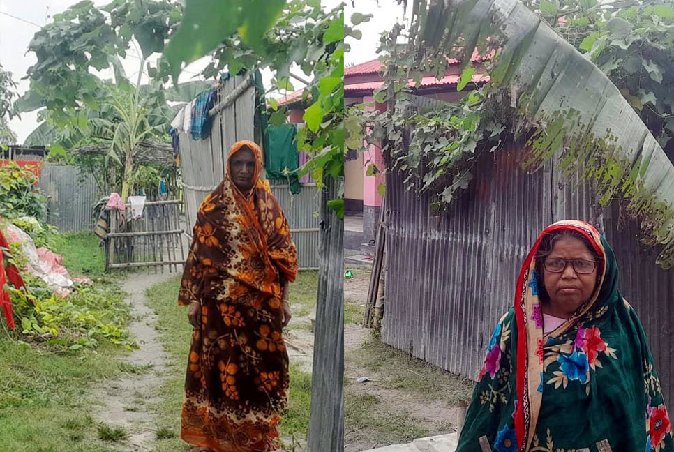 শেষ বয়সে প্রধানমন্ত্রীর উপহারের ঘর পেয়ে খুশি তারা