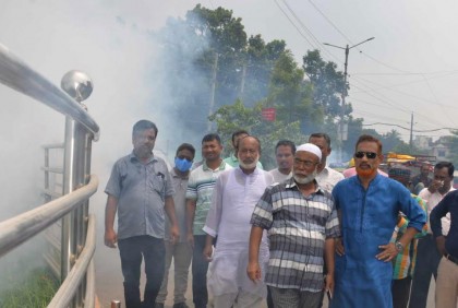 ডেঙ্গু নিয়ন্ত্রণে রংপুরে মশক নিধন অভিযান শুরু