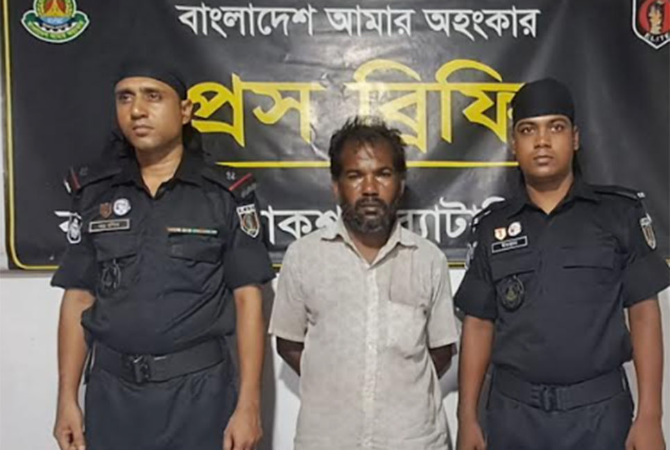 জীবিত পুঁতে রেখে হত্যার ঘটনায় 
এক আসামি গ্রেফতার