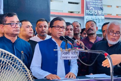 আওয়ামী লীগকে ধাক্কা দিয়ে ফেলা যাবে না : এনামুল হক শামীম 

