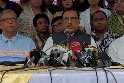 ডেঙ্গুর মতো ভয়ঙ্কর বিএনপিকেও প্রতিরোধ করতে হবে : ওবায়দুল কাদের

