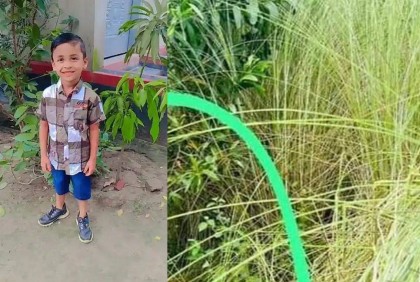 নিখোঁজের তিন দিন পর বালুর মাঠে মিলল শিশুর মরদেহ